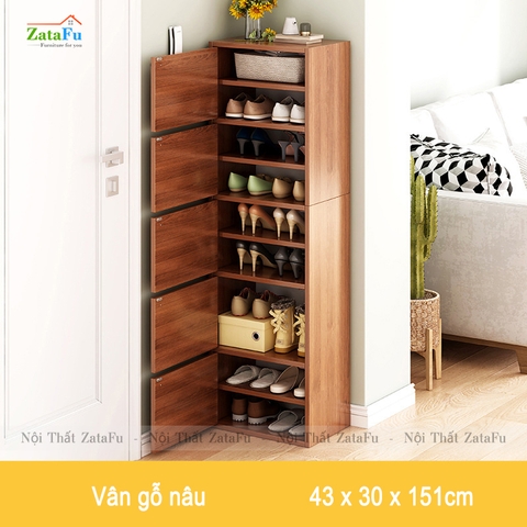 Tủ giày đứng phân ô nhiều tầng TGIAY-20