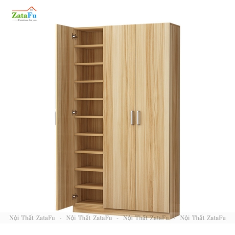 Tủ Gỗ Đựng Giày Dép Thiết Kế Đơn Giản Nhiều Tầng Sử Gỗ MDF 17mm Cao Cấp TGIAY-18