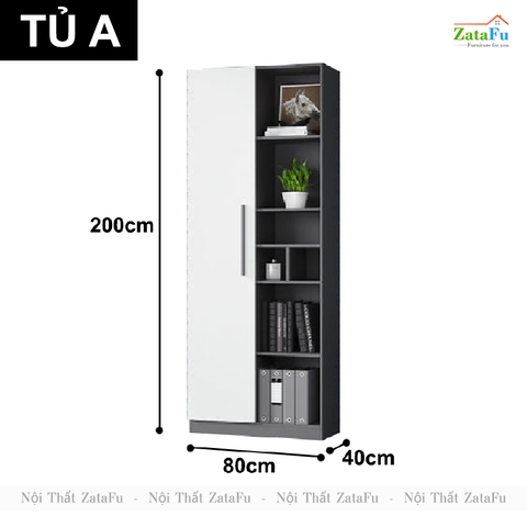Tủ tài liệu tủ hồ sơ văn phòng hiện đại TUTT-23
