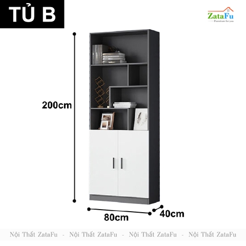 Tủ tài liệu tủ hồ sơ văn phòng hiện đại TUTT-23