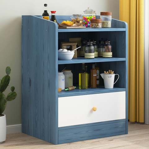 Kệ gỗ mini đựng gia vị phòng bếp KBEP-12
