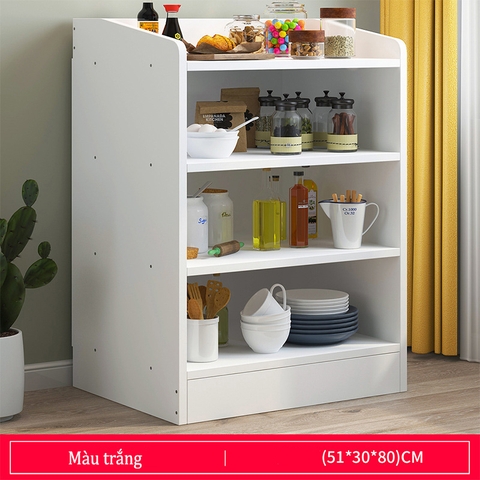 Kệ gỗ mini đựng gia vị phòng bếp KBEP-12