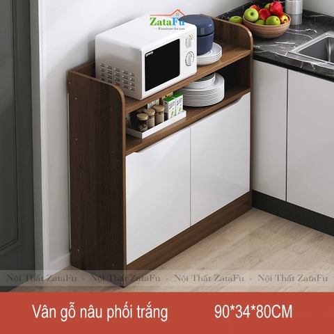 Tủ bếp đơn giản gỗ công nghiệp chống ẩm KBEP-06
