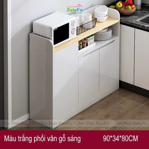 Tủ bếp đơn giản gỗ công nghiệp chống ẩm KBEP-06