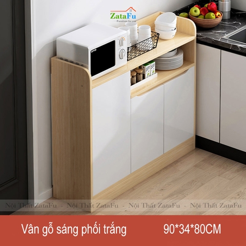 Tủ bếp đơn giản gỗ công nghiệp chống ẩm KBEP-06