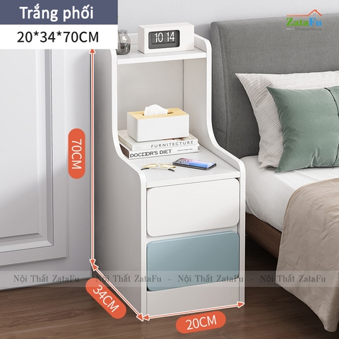 Tủ kệ đầu giường gỗ công nghiệp TDG-18