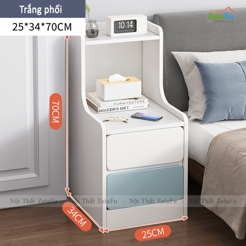 Tủ kệ đầu giường gỗ công nghiệp TDG-18