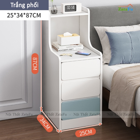 Tủ kệ đầu giường gỗ công nghiệp TDG-18
