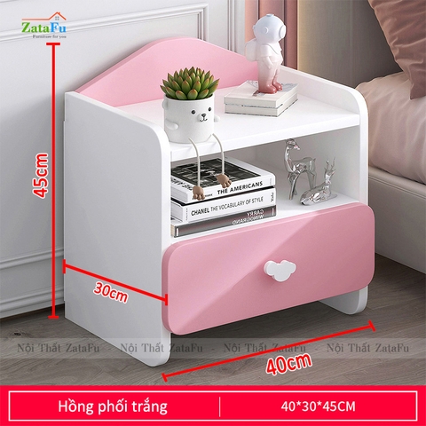 Tủ Đầu Giường Mini Đáng Yêu Cho Bé TDG-22