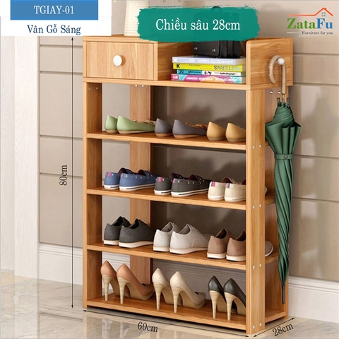 Kệ đựng giày dép gỗ nhiều tầng KGIAY-01