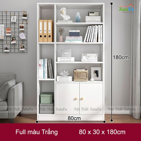 Tủ Kệ Sách Gỗ Tủ Kệ Trang Trí Hiện Đại TUTT-39