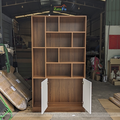 Tủ Kệ Sách Gỗ Tủ Kệ Trang Trí Hiện Đại TUTT-39