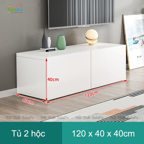 Tủ kệ tivi đặt sàn, treo tường phong cách hiện đại KTV-38