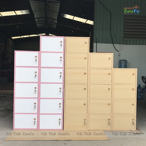 Tủ Locker Gỗ Đựng Hồ Sơ Nhiều Tầng Đa Năng KTT-20