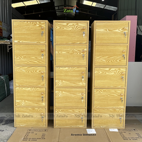 Tủ Locker Gỗ Đựng Hồ Sơ Nhiều Tầng Đa Năng KTT-20