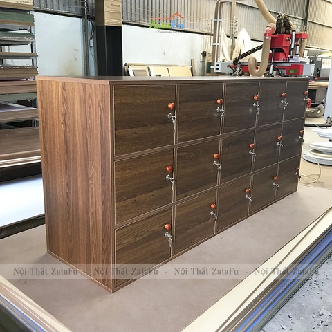 Tủ Locker Gỗ Đựng Hồ Sơ Nhiều Tầng Đa Năng KTT-20