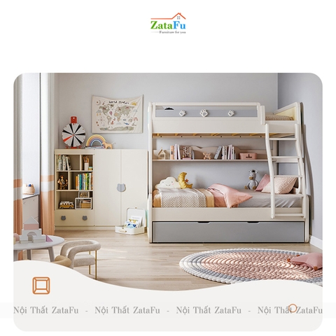 Tủ lưu trữ quần áo, tủ quần áo nhiều phân loại cho bé TQA-57