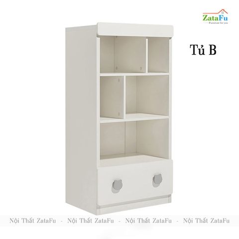 Tủ lưu trữ quần áo, tủ quần áo nhiều phân loại cho bé TQA-57