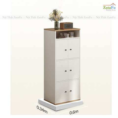 Tủ Nhiều Tầng Nhiều Ngăn Đựng Đồ Đa Năng Có Cánh Tủ TUTT-49