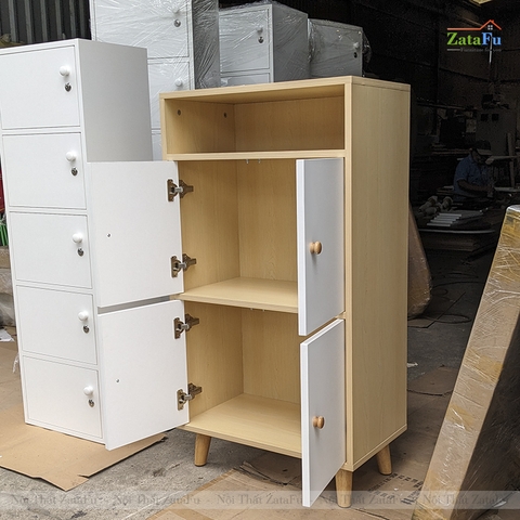 Tủ Nhiều Tầng Nhiều Ngăn Đựng Đồ Đa Năng Có Cánh Tủ TUTT-49
