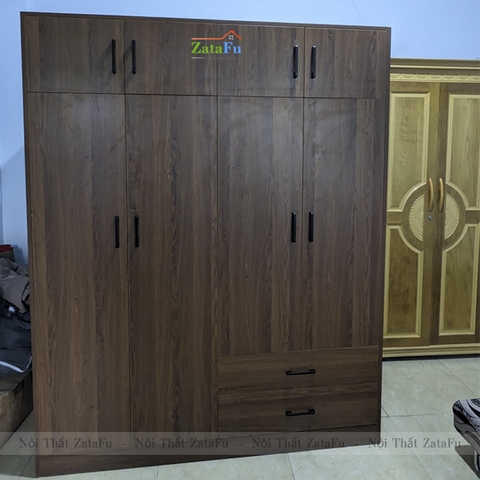 Tủ quần áo gỗ công nghiệp thiết kế hiện đại TQA-42
