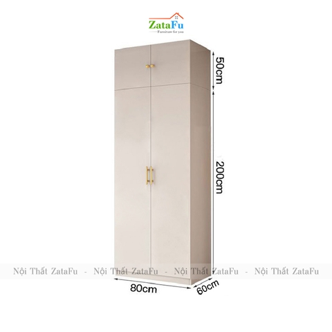 Tủ quần áo gỗ công nghiệp mang thiết kế sang trọng TQA-35