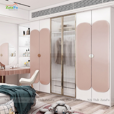 Tủ quần áo gỗ thiết kế hiện đại phòng ngủ TQA-30