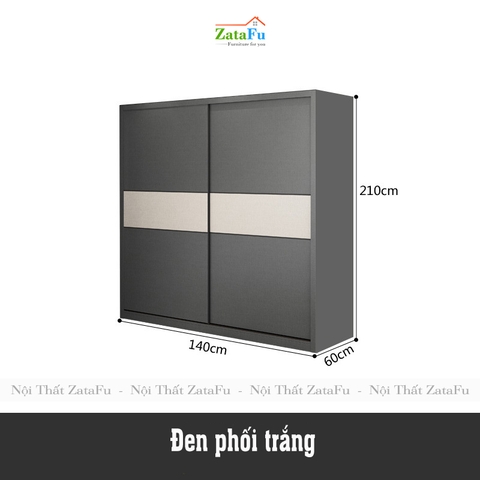 Tủ quần áo cánh trượt cao cấp TQA-09