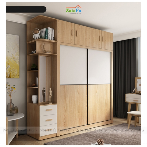 Tủ quần áo cánh trượt kích thước lớn TQA-13