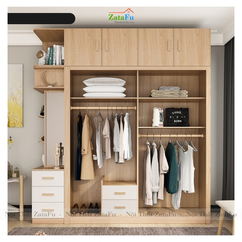 Tủ quần áo cánh trượt kích thước lớn TQA-13