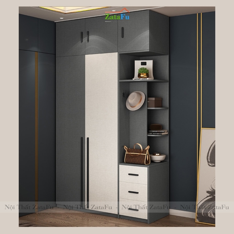 Tủ quần áo đẹp hiện đại TQA-14