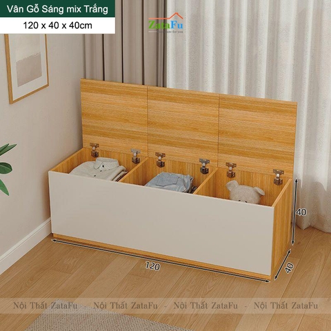 Tủ quần áo, tủ đầu giường sử dụng đa chức năng sáng tạo TQA-44