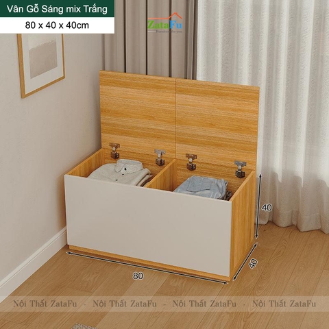 Tủ quần áo, tủ đầu giường sử dụng đa chức năng sáng tạo TQA-44