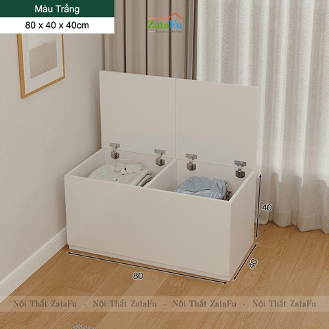Tủ quần áo, tủ đầu giường sử dụng đa chức năng sáng tạo TQA-44