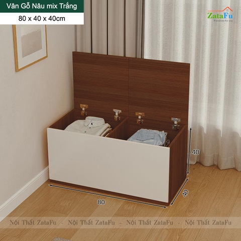 Tủ quần áo, tủ đầu giường sử dụng đa chức năng sáng tạo TQA-44