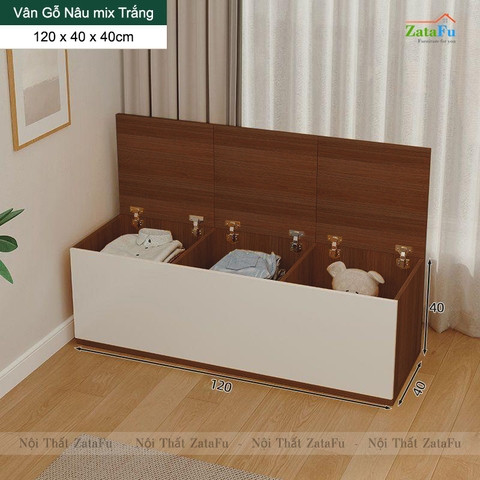 Tủ quần áo, tủ đầu giường sử dụng đa chức năng sáng tạo TQA-44