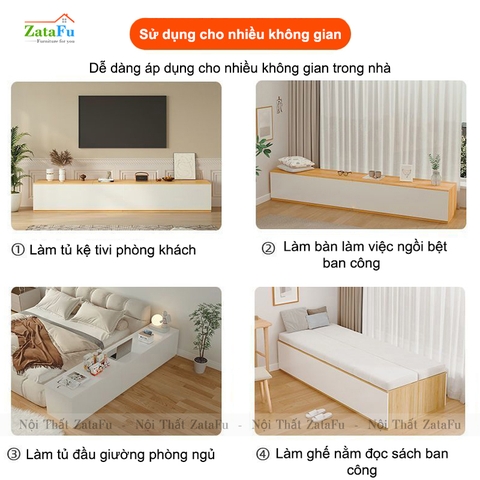 Tủ quần áo, tủ đầu giường sử dụng đa chức năng sáng tạo TQA-44
