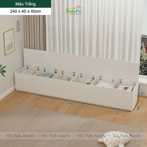 Tủ quần áo, tủ đầu giường sử dụng đa chức năng sáng tạo TQA-44