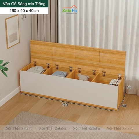 Tủ quần áo, tủ đầu giường sử dụng đa chức năng sáng tạo TQA-44