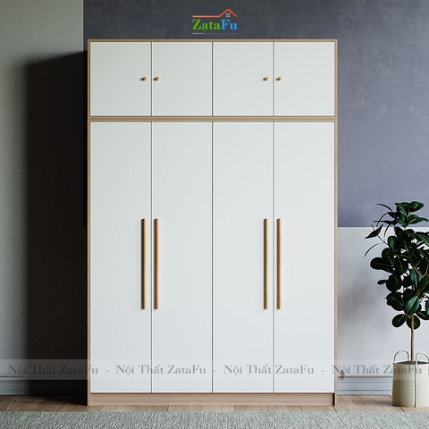 Tủ quần áo cao gỗ MDF loại cao 2m3 TQA-03
