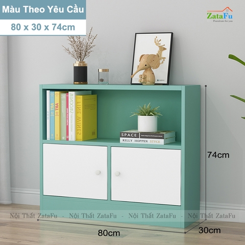 Tủ Sách Gỗ Trang Trí Phòng Khách TUTT-43