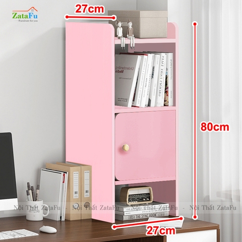 Tủ Kệ Sách Gỗ Mini Đặt Bàn Tiện Lợi TUTT-42