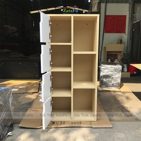 Tủ Kệ Để Sách Gỗ Trang Trí TUTT-15