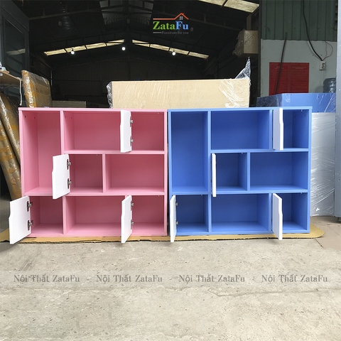 Tủ Kệ Để Sách Gỗ Trang Trí TUTT-15