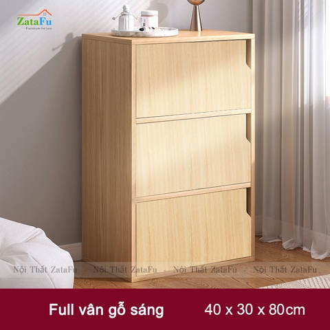 Tủ Kệ Để Sách Gỗ Trang Trí TUTT-15