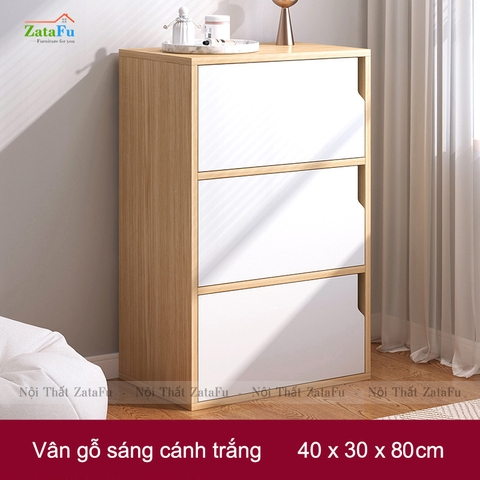 Tủ Kệ Để Sách Gỗ Trang Trí TUTT-15