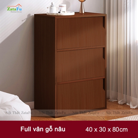 Tủ Kệ Để Sách Gỗ Trang Trí TUTT-15