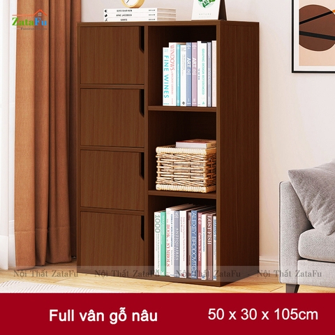 Tủ Kệ Để Sách Gỗ Trang Trí TUTT-15