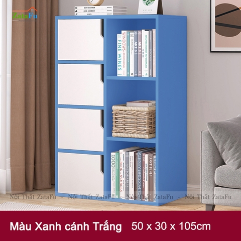 Tủ Kệ Để Sách Gỗ Trang Trí TUTT-15