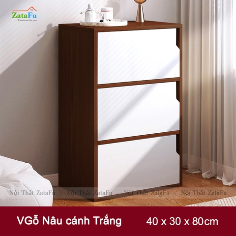 Tủ Kệ Để Sách Gỗ Trang Trí TUTT-15